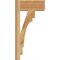 Ekena Millwork Merced Block Rough Sawn Outlooker, Western Red Cedar, 6"W x 12"D x 24"H OUT06X12X24MRC05RWR - alternate 4